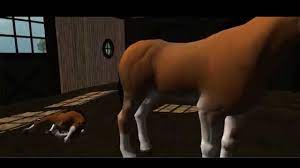My virtual horse is a horse simulation game where you can feed, groom, exercice and hang around your own magnificent 3d horses. Virtual Horse Ranch 3d Introducing The Foal More Youtube