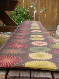 Picnic Bench Seat Cover A Tutorial By Generationsue Diy Picnic Table Picnic Table Covers Picnic Bench Covers