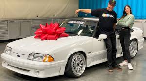 Uses tfi distributor, sequential injection for up to 8 injectors, maf air metering. Ken Block Builds Vanilla Ice Inspired Fox Body Mustang Video