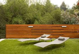 This one in a home designed by arent & pyke also happens to set the scene on the patio nicely. Privacy Fencing Ideas Exterior Modern With Glass Deck Railing Contemporary Outdoor Lounge Chair Sets7