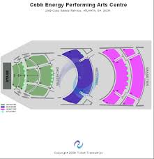 Cobb Energy Centre Seating Chart Pdf Jhlinoa