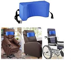 New Aossa Wheelchair Headrest Head Neck Support Chair Attachment Positioner Lightweight Backrest Pillow Accessories For Adu Reclining Sofa Recliner Single Sofa