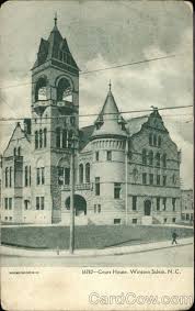 Court House Winston Salem Nc Postcard Winston Salem Nc Courthouse Winston Salem North Carolina