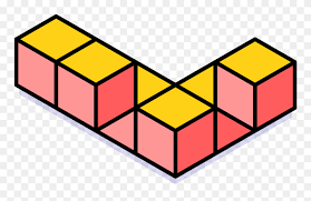 Download rubik's cube icon vector now. Outline 3d Rubik S Cube Drawing Clipart 5613750 Pinclipart