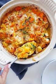 These easy pumpkin recipes are perfect for fall dinner or holiday feasts. Creamy Pumpkin Casserole Pumpkin Recipes Dinner Savory Pumpkin Recipes Canned Pumpkin Recipes