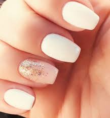 A good combination of friendly colors is giving us some great inspiration for our next day off. Short Coffin Shape Nails White Nail And Manicure Trends