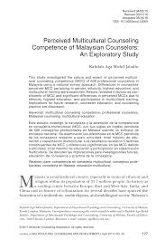 Dr aili hanim binti hashim, consultant psychiatrist at the university malaya medical center ummc. Pdf Perceived Multicultural Counseling Competence Of Malaysian Counselors An Exploratory Study