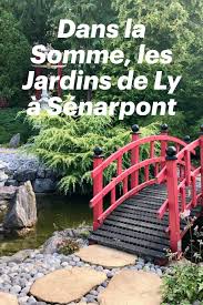 Dans La Somme Les Jardins De Ly A Senarpont En 2020 Pont De Jardin Jardin D Eau Jardins