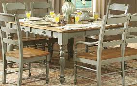 Distressed Dining Table And Chairs I Wish My Table Had Little Drawers But It S A Lo Distressed Dining Table Dining Table With Drawers White Dining Room Sets