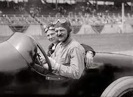 June 1 1918 French Driver Louis Chevrolet And Mechanic In Their Frontenac At The Sheepshead Bay Speedway In Brooklyn Ra Race Cars Chevrolet Vintage Race Car