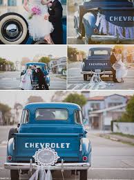 Vintage Styled Wedding With An Old Truck Wedding Getaway Car Getaway Car Old Trucks