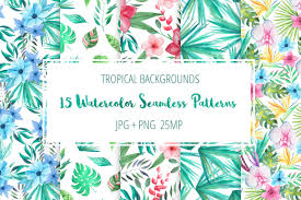 Check spelling or type a new query. Tropical Floral Seamless Patterns In Patterns On Yellow Images Creative Store