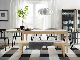 Bedroom kitchen living room dining room bathroom children's room home office hallway outdoor ikea for business food & beverages decoration last the chair frame is made of solid wood, which is a durable natural material. Ikea Esstisch 15 Beispiele In Bester Schwedischer Qualitat Ikea Dining Scandinavian Dining Room Black Dining Room