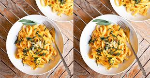 Diet Mayo Day 2 Makan Siang Enaknya Dengan Pasta With Pumpkin Sauce Okezone Lifestyle