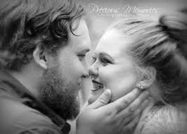 Couple's wedding day excitement