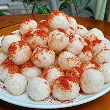 Resep Cimol Yang Kenyal Dan Kopong Ala Tukang Cimol Resep Spesial Ide Makanan Makanan Ringan Pedas Resep