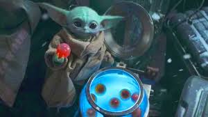 Star wars baby yoda gif baby animals cute animals werner herzog star wars meme film serie obi wan movies showing. Baby Yoda Drinking Soup Know Your Meme