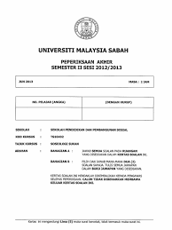 I am looking for samples of past examination papers and thesis. Ums Library Exam Paper Viewer 4