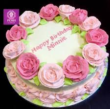 1 pineapple cake how to make pineapple cake whipped cream recipe. Posh Cakes Fresh Cream Individual Roses On Our Signature Fresh Cream Cake In A Two Tone Girly Theme Poshcakesbury Poshcakes Freshcreamcake Facebook