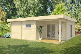 Den einen gefallen unsere modelle mit flachdach am besten. Wolff Finnhaus Gartenhaus Aus Holz Flachdach 70mm Taunus 70