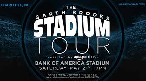 Bank Of America Stadium To Host Garth Brooks Concert In 2020