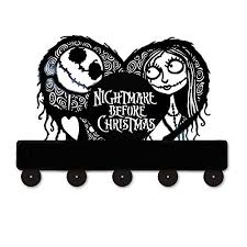 Buy nightmare before christmas keyring and get the best deals at the lowest prices on ebay! Buy The Nightmare Before Christmas Key Hooks Wood Coat Hooks Key Holder Key Hanger For Wall Entryway And Kitchen Unigue Wall Decor Nightmare 1 Online In Indonesia B07tzd1yrm