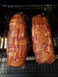 I hope you try the recipei got a traeger pellet grill you can take it easy a. Lionel Ewbank On Twitter Bacon Weave Wrapped Pork Tenderloin On The Traeger For Supper Smokering Traegergrills