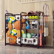 Garage Sports Equipment Organizer
