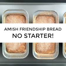 Amish Friendship Bread No Starter Starter Free Recipe Friendship Bread Amish Friendship Bread Starter Recipes Friendship Bread Recipe