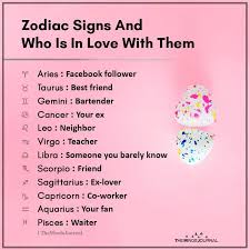 A cancer lover won't waste time. Zodiac Signs And Who Is In Love With Them
