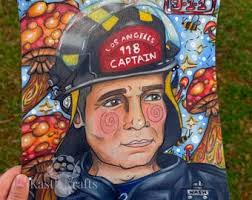 Lighting This to See If Bobby Shows up Candle, 911 Bobby, Peter Krause,  Fireman, Firefighter, 9-1-1 Fan, Funny Candle