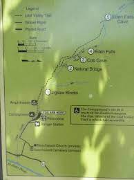 Lost Valley Trail Map Lost Valley - Trail Map - Foto Di Lost Valley Trail, Ponca - Tripadvisor