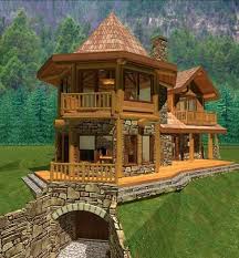 This Is The One I Want Log Homes Small Log Cabin Small House Plan