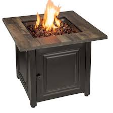 8 chairs with arms and 1 fire pit table; Endless Summer Burlington Steel Propane Fire Pit Table Reviews Wayfair Ca
