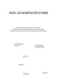 Wie kent 50 jaar sara niet. Https Www Zozijn Nl Assets Uploads Samen Thuis Jumbo Doeboek Pdf