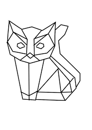 Afbeeldingsresultaat Voor Geometrische Kleurplaten Dieren Geometrische Tekening Geometrische Tatoeages Dieren