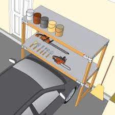 Over Car Garage Shelving Diy Done Right Garage Organization Garage Organization Diy Sleek Storage