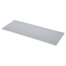 Complete ikea kitchen installation electrical plum hacks butcher. Ekbacken Worktop Double Sided With White Edge Light Grey White Laminate 186x2 8 Cm Ikea