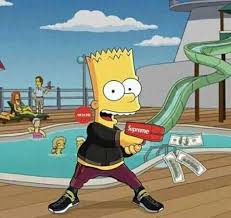 In the homer simpson saw game the evil puppet is after marge, bart, lisa and maggie. Simpson Media Marketing Simpsons Memes Pages Directory