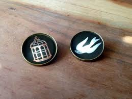 Bioshock Bird Or Cage Bioshock Infinite Bird Cage Button Set Bioshock Bioshock Infinite