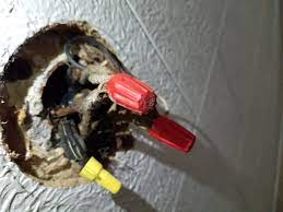 Attach a cable clamp (if a metal box). No Junction Box For Ceiling Light Home Improvement Stack Exchange