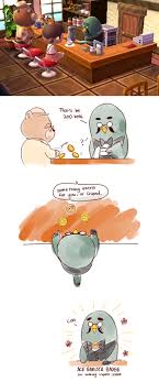 When I Spoke To Phineas He Said He Wished He Had A Coffee Badge To Give To Brewster Daw Animal Crossing Funny Animal Crossing Game Animal Crossing