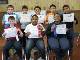Fourth grade District Spelling Bee participants