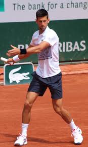 Novak djokovic is a serbian professional tennis player. File Novak Djokovic French Open 2017 Jpg Wikimedia Commons