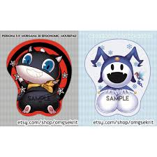 Shin Megami Tensei Jack Frost or P5 Morgana 3D Oppai Ergonomic Mouse Pad -  Etsy