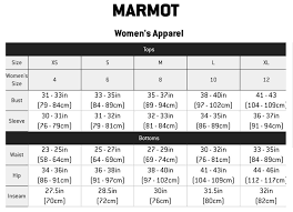 The North Face Womens Size Chart North Face Womens Sizing Chart