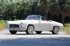 1963 Mercedes Benz 190sl 1963 Mercedes 190sl Color White Db 050 Interior Red All Numbers Matching Verified By D Classic Cars Mercedes Benz Mercedes Sls