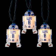 R2d2 Christmas Light Strand Geek Christmas Decorations Geek Christmas Star Wars Christmas