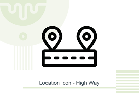 Download Location Icon High Way Graphic By Melindagency Creative Fabrica PSD Mockup Templates