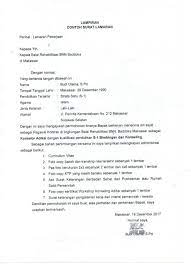 Berikut contoh surat lamaran kerja untuk fresh graduate setingkat sma dan smk yang baik dan benar sesuai dengan syarat dan format penulisan yang resmi. Contoh Surat Lamaran Kerja Di Bnn Non Pns